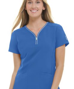 Healing Hands Clearance Women's Sonia Stretch Solid Scrub Top