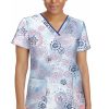 Healing Hands Clearance Women's Amanda Mystic Watercolor Print Scrub Top 1 Healing Hands Clearance Women's Amanda Mystic Watercolor Print Scrub Top -Silverts-shop 1 hh 2266 printclearancemwc 650
