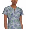 Healing Hands Clearance Women's Ivy Circular Flow Print Scrub Top 2 Healing Hands Clearance Women's Ivy Circular Flow Print Scrub Top -Silverts-shop 1 hh 2271 printclearancecif 650