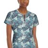Healing Hands Clearance Women's Ivy Tiger Lily Print Scrub Top 1 Healing Hands Clearance Women's Ivy Tiger Lily Print Scrub Top -Silverts-shop 1 hh 2271 printclearancetil 650
