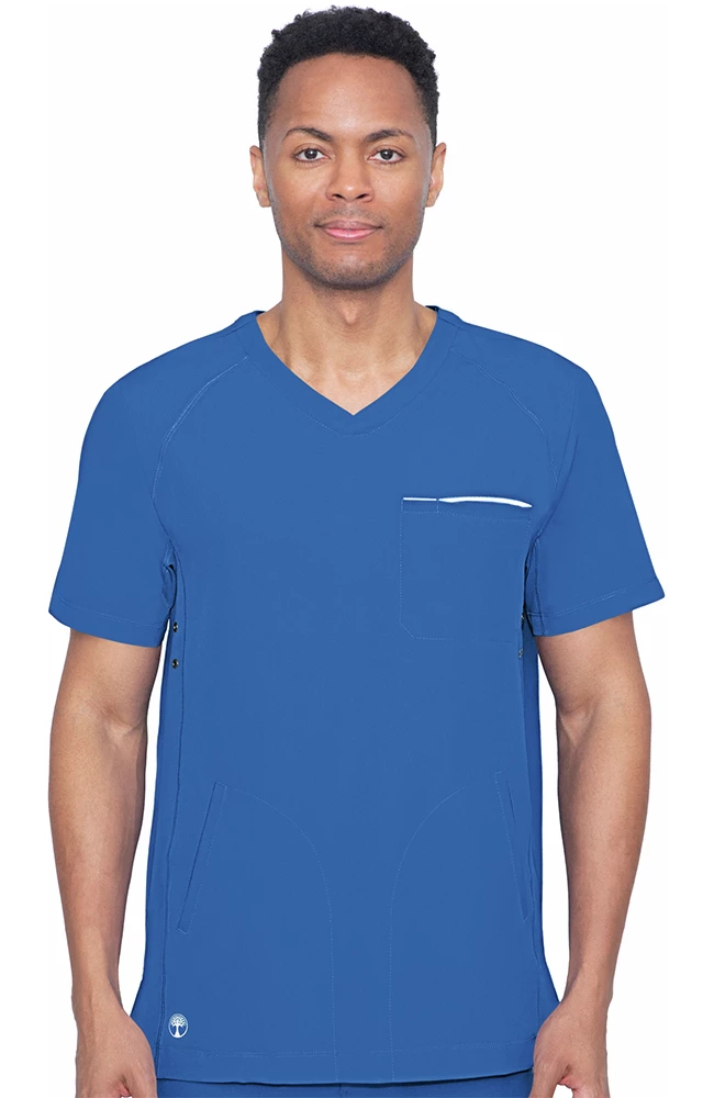 Healing Hands Clearance Men's Steven V-Neck Solid Scrub Top