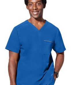 Healing Hands Men's Spencer V-Neck Scrub Top
