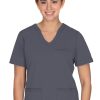 Healing Hands Clearance Women's Averie Solid Scrub Top -Silverts-shop 1 hh 2402 clearance 650