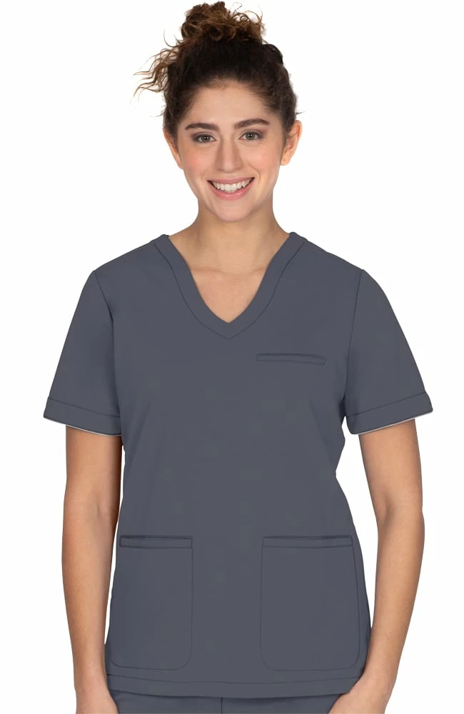 Healing Hands Clearance Women's Averie Solid Scrub Top