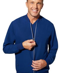 Healing Hands Men's Samuel Zip Up Bomber Jacket