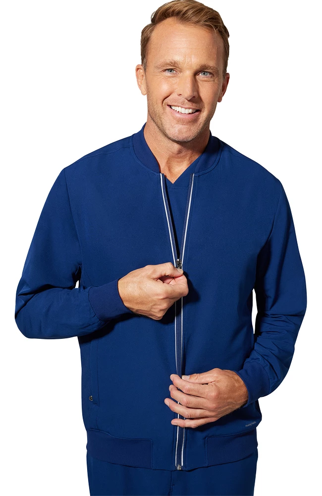 Healing Hands Men's Samuel Zip Up Bomber Jacket