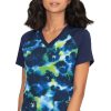Koi Clearance Women's Journey Cheetah Tie Dye Green Tea Print Scrub Top 2 Koi Clearance Women's Journey Cheetah Tie Dye Green Tea Print Scrub Top -Silverts-shop 1 ko 1004pr printclearancect1 650