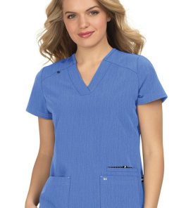 Koi Clearance Women's Hustle & Heart Solid Scrub Top