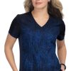 Koi Clearance Women's Passion Nouveau Herringbone Print Scrub Top 1 Koi Clearance Women's Passion Nouveau Herringbone Print Scrub Top -Silverts-shop 1 ko 1046pr printclearancenhb 650