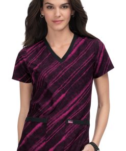 Koi Clearance Women's Align In Motion Print Scrub Top