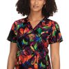 Clearance Planet Koi Women's Aria Falling Leaves Print Scrub Top 2 Clearance Planet Koi Women's Aria Falling Leaves Print Scrub Top -Silverts-shop 1 ko 1075pr printclearancefvs 650