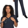 Koi Women's Longevity Solid Scrub Top & Nova Tapered Scrub Pant Set -Silverts-shop 1 ko 25set 650