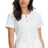 Koi Women's Serenity Solid Scrub Top -Silverts-shop 1 ko 317 650