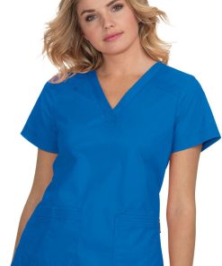 Koi Clearance Women's Kyra V-Neck Solid Scrub Top