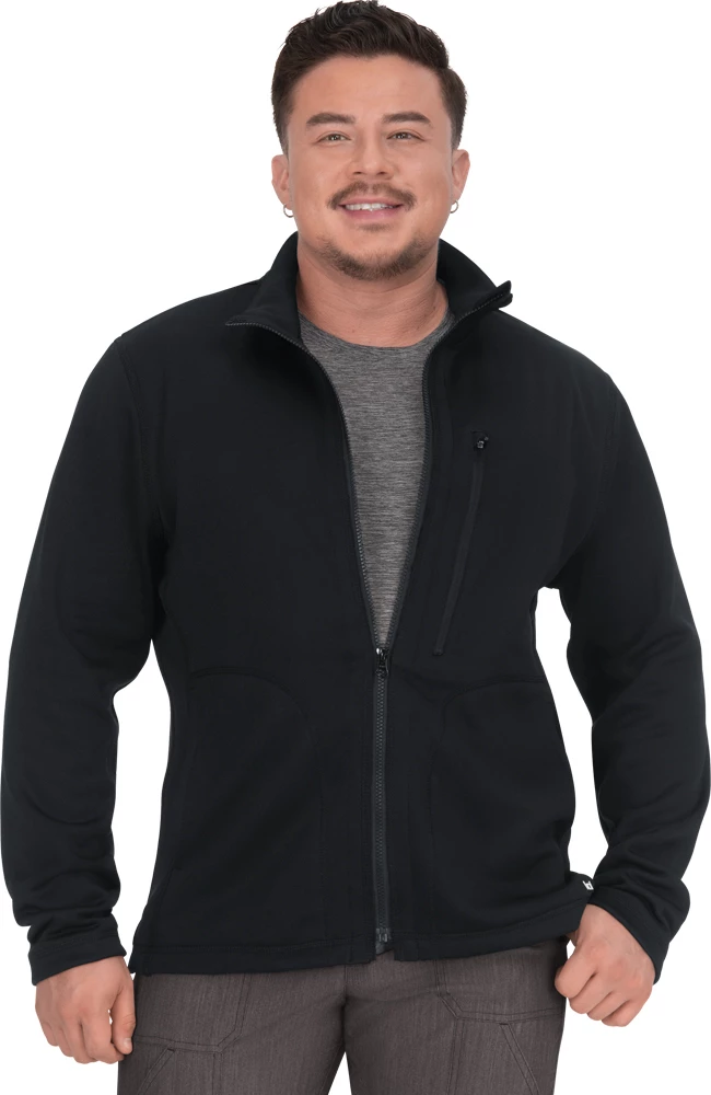 Koi Men's Reactivate Zip Front Scrub Jacket