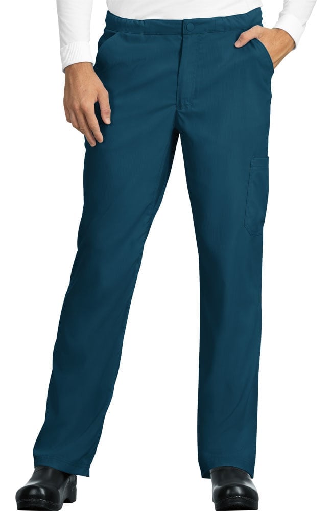 Men's Discovery Zip Fly Slim Fit Scrub Pant Koi Men's Discovery Zip Fly Slim Fit Scrub Pant -Silverts-shop 1 ko 606 650