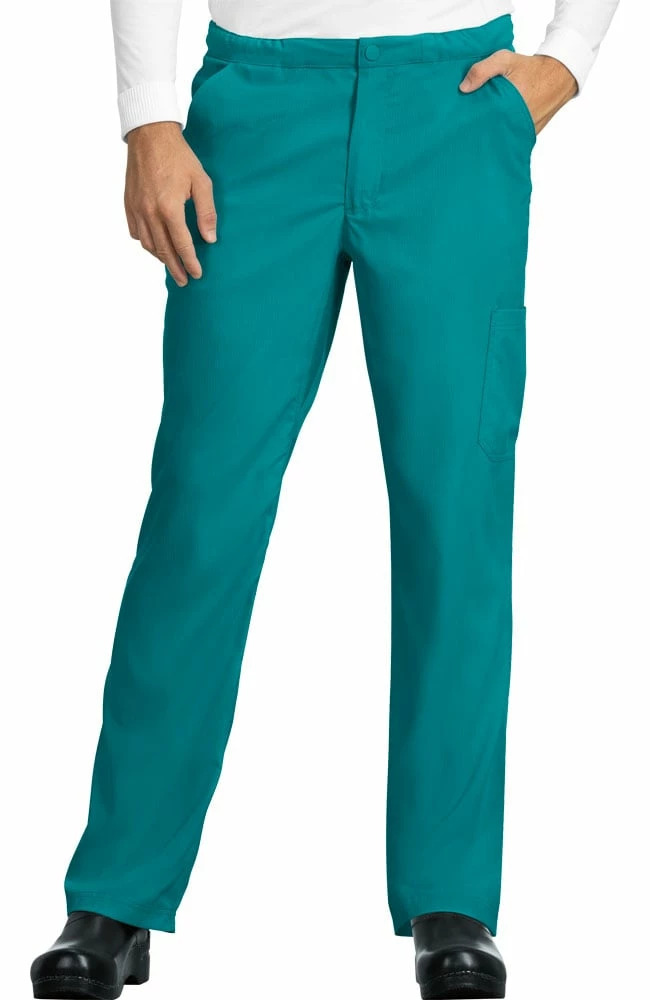 Koi Clearance Men's Discovery Zip Fly Slim Fit Scrub Pant