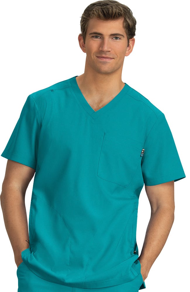 Koi Clearance Men's Force V-Neck Solid Scrub Top 3 Koi Clearance Men's Force V-Neck Solid Scrub Top