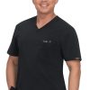 Koi Clearance Men's Bryan Limited Edition Solid Scrub Top -Silverts-shop 1 ko 668l clearance002 650