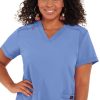 Koi Women's Freesia Solid Scrub Top 2 Koi Women's Freesia Solid Scrub Top -Silverts-shop 1 ko b101 650