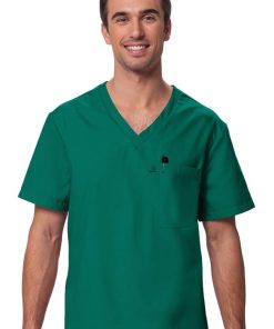 Koi Clearance Men's Newport V-Neck Solid Scrub Top