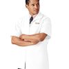 Landau Clearance Men's Professional Lab Solid Scrub Jacket -Silverts-shop 1 ln 1140 clearancewwy 650