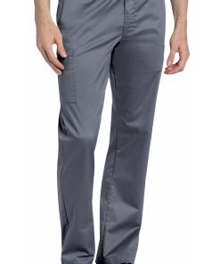 Landau Clearance Stretch Men's By Elastic Waist Cargo Scrub Pant