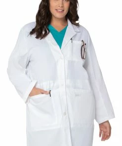 Landau Women's 37" Lab Coat With Tablet Pocket