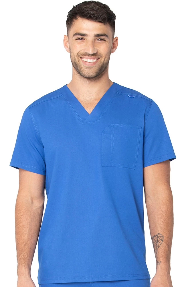 Urbane Clearance Men's Tuckable Solid Scrub Top