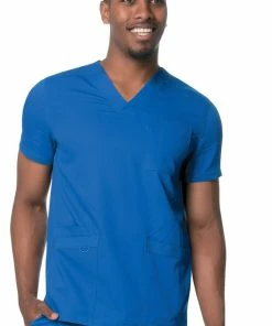 Urbane Clearance Men's V-Neck Solid Scrub Top