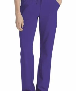 Urbane Clearance Women's Knit Waist Cargo Jogger Scrub Pant