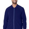 Urbane Men's Warm Up Solid Scrub Jacket 2 Urbane Men's Warm Up Solid Scrub Jacket -Silverts-shop 1 ln 9914lka 650
