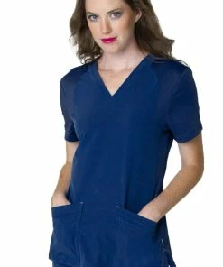 Smitten Clearance Women's Miracle Solid Scrub Top