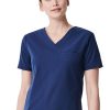 Medelita Women's Vista Solid Scrub Top 2 Medelita Women's Vista Solid Scrub Top -Silverts-shop 1 md et11822 650