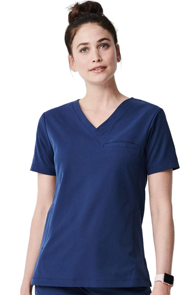 Women's Vista Solid Scrub Top Medelita Women's Vista Solid Scrub Top -Silverts-shop 1 md et11822 650