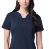 Medelita Women's Sola Solid Scrub Top 1 Medelita Women's Sola Solid Scrub Top -Silverts-shop 1 md et11895 650