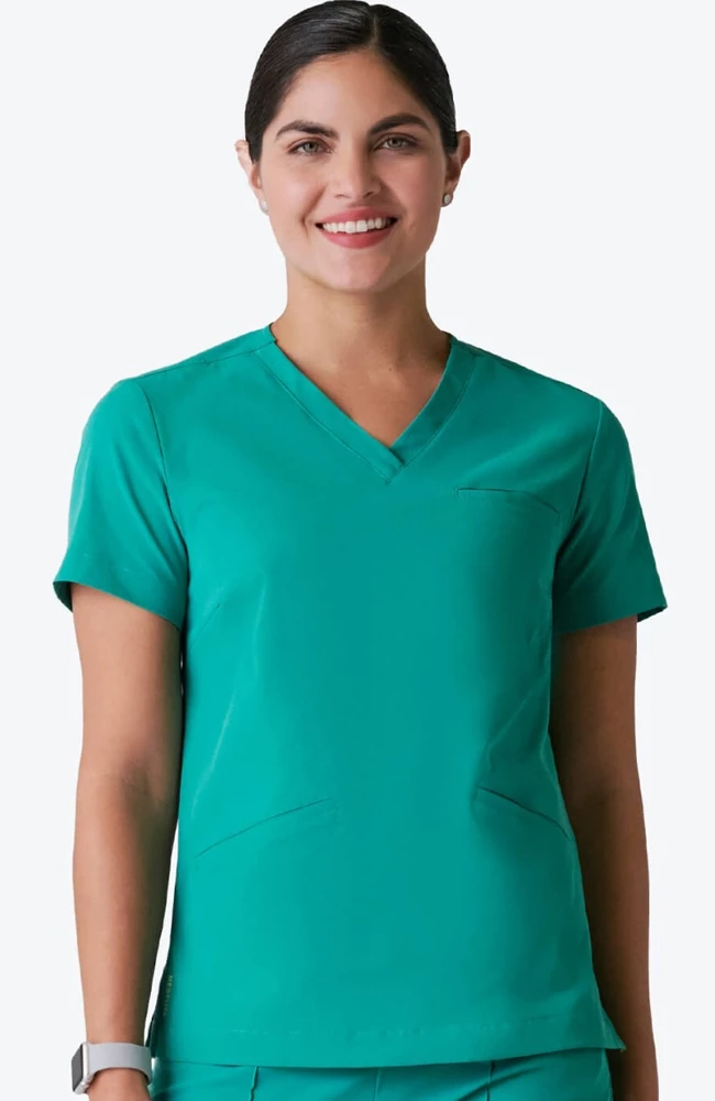 Medelita Women's Calyx V-Neck Scrub Top
