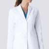 Medelita Women's J. Wright Slim Fit Lab Coat -Silverts-shop 1 md lm12005wht 650