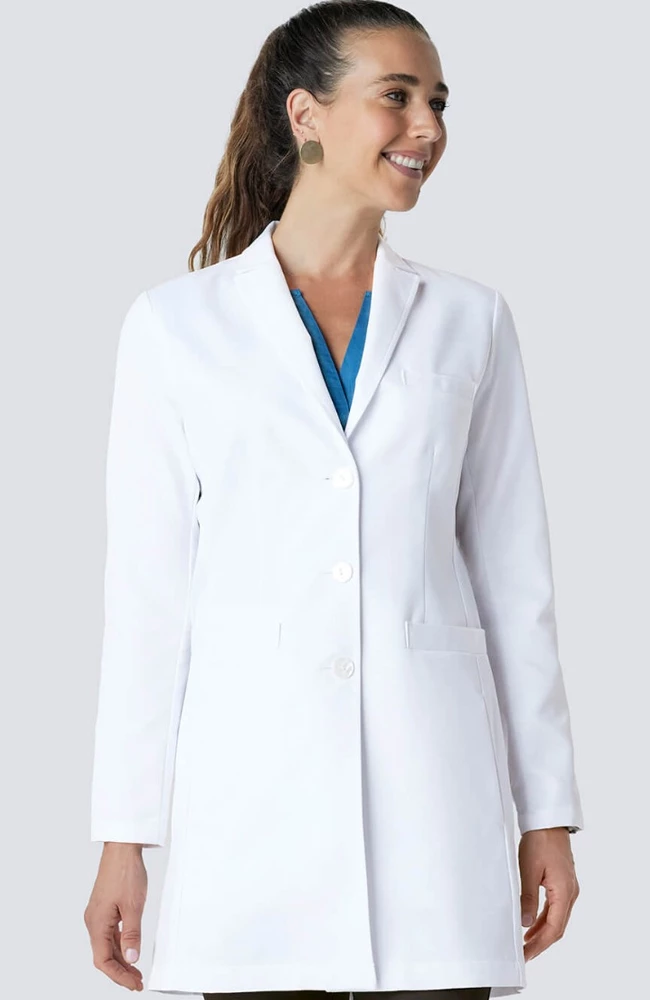 Medelita Women's J. Wright Slim Fit Lab Coat