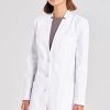 Medelita Women's Anandi Slim Fit Lab Coat -Silverts-shop 1 md ls11861wht 650
