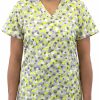 Maevn Uniforms Women's Twinkle Twinkle Print Scrub Top 2 Maevn Uniforms Women's Twinkle Twinkle Print Scrub Top -Silverts-shop 1 mv 1767 printtwk 650