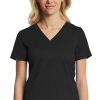 EON Women's Athletic Utility Solid Scrub Top 1 EON Women's Athletic Utility Solid Scrub Top -Silverts-shop 1 mv 1768 650