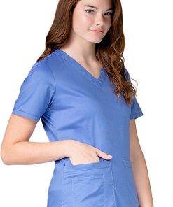 Maevn Uniforms Clearance Women's V-Neck Scrub Top
