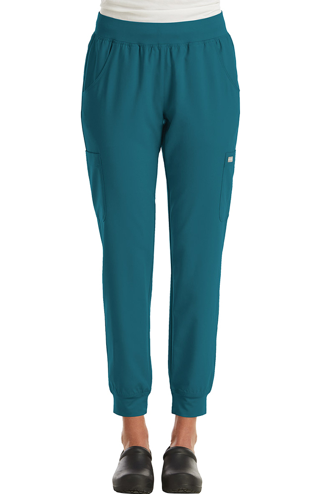 Women's Pull On Jogger Scrub Pant Maevn Uniforms Women's Pull On Jogger Scrub Pant -Silverts-shop 1 mv 5092 650