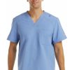 Maevn Uniforms Men's Chest Pocket V-Neck Scrub Top 1 Maevn Uniforms Men's Chest Pocket V-Neck Scrub Top -Silverts-shop 1 mv 5801 650