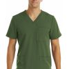Maevn Uniforms Men's 3 Pocket V-Neck Scrub Top 1 Maevn Uniforms Men's 3 Pocket V-Neck Scrub Top -Silverts-shop 1 mv 5902 650