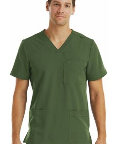 Maevn Uniforms Men's 3 Pocket V-Neck Scrub Top