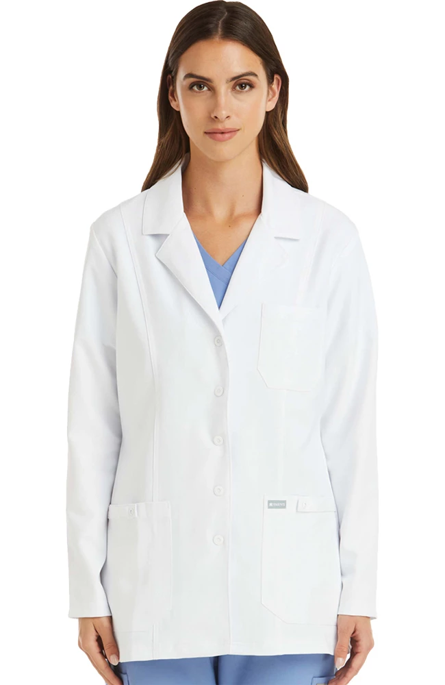 Maevn Uniforms Women's 29" Notch Collar Consultation Lab Coat