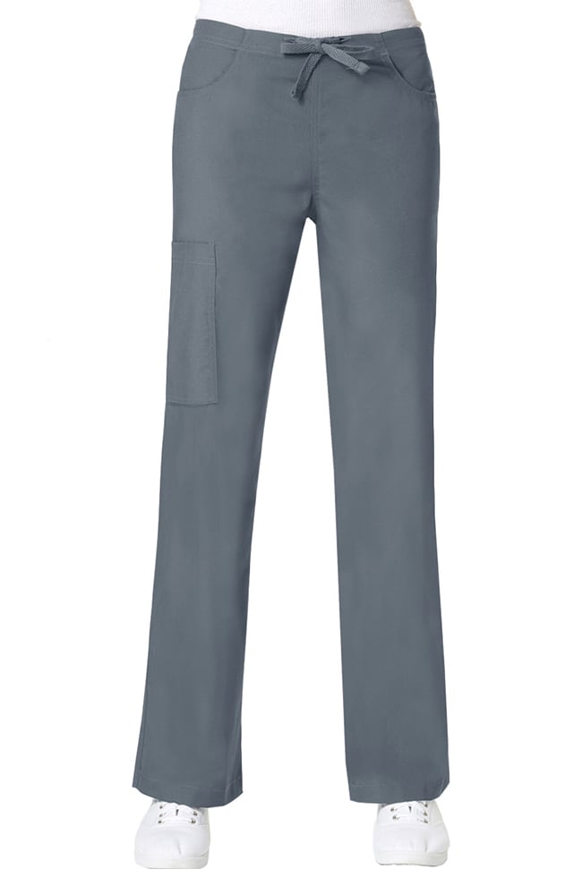 Women's Boot Cut Cargo Scrub Pant Maevn Uniforms Women's Boot Cut Cargo Scrub Pant -Silverts-shop 1 mv 9626 650