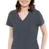 Med Couture Clearance Austin By Women's 5 Pocket Solid Scrub Top 2 Med Couture Clearance Austin By Women's 5 Pocket Solid Scrub Top -Silverts-shop 1 pe 5470 clearance 650